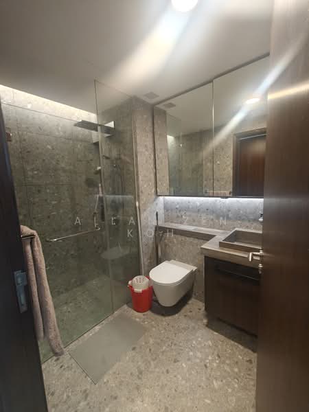 One Pearl Bank, 1 Pearl Bank, 1 Bedroom, 527 sqft, Condominium For Rent, by Allan Zen Koh, 500201302 - Bathroom - PropertyGuru.com.sg