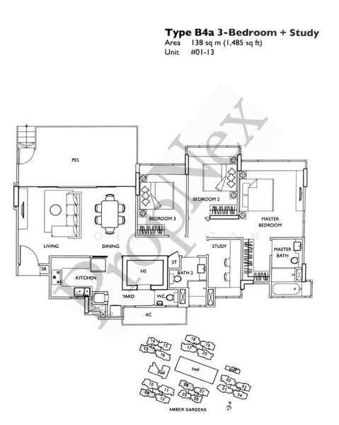 The Esta, Amber Gardens, 3 Bedrooms, 1,485 sqft, Condominium For Sale, by Collin Tan, 500201319 - PropertyGuru.com.sg