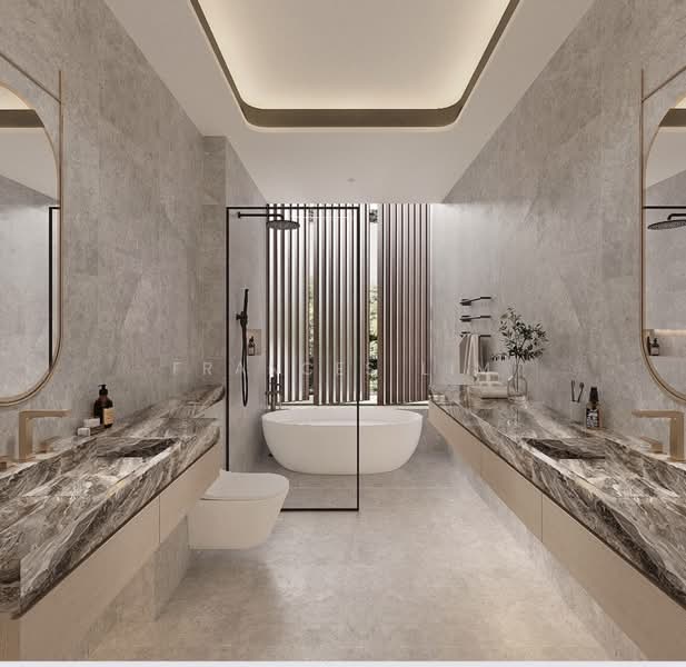 Serangoon Garden Estate, Coniston Grove, Hougang / Punggol / Sengkang, 4 Bedrooms, 6,500 sqft, Corner Terrace For Sale, by Frances Lim, 500201336 - Bathroom - PropertyGuru.com.sg