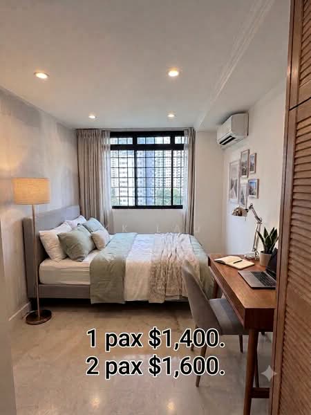 St Thomas Court, 40 Saint Thomas Walk, Orchard / River Valley, Room Rental, 140 sqft, Condominium For Rent, by KK Lau, 500201352 - Bedroom - PropertyGuru.com.sg