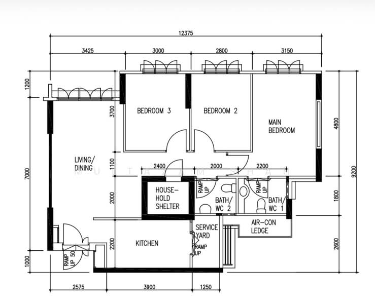460 Segar Road, 460 Segar Road, 3 Bedrooms, 1,001 sqft, HDB Flat For Sale, by Multazam Shah, 500201364 - PropertyGuru.com.sg
