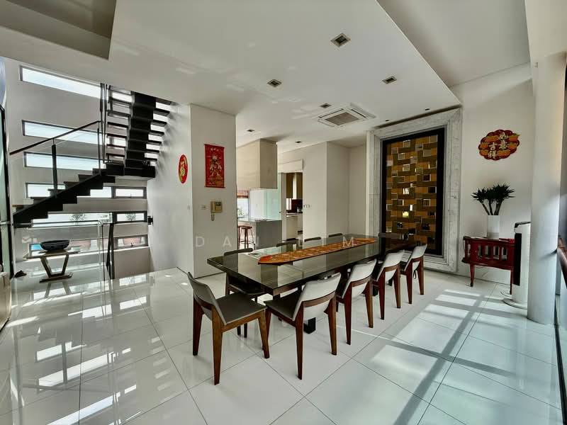 Modern Bungalow @ Braddell Hgt, Matlock Rise, Macpherson / Potong Pasir, 5 Bedrooms, 6,300 sqft, Bungalow House For Sale, by Dan Lim, 500201428 - Dining Room - PropertyGuru.com.sg
