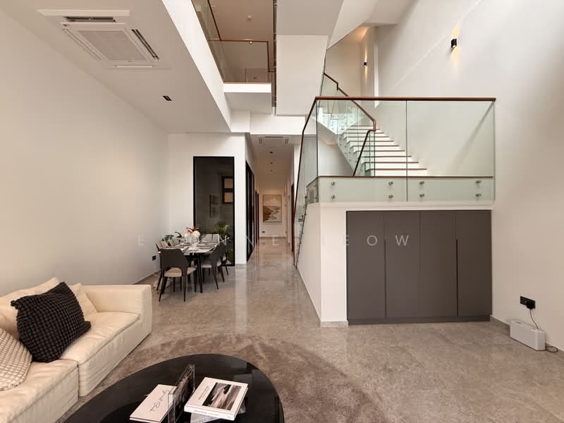 FREEHOLD 3 Storey Inter Terrace! With Attic and Lift! BRAND NEW!!, , 5 Bedrooms, 1,771 sqft, Terraced House For Sale, by Evonne Seow, 500201432 - Living Room - PropertyGuru.com.sg