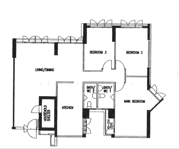 118C Jalan Membina, 118C Jalan Membina, 3 Bedrooms, 1,184 sqft, HDB Flat For Rent, by Lee Liang Fei, 500201495 - PropertyGuru.com.sg