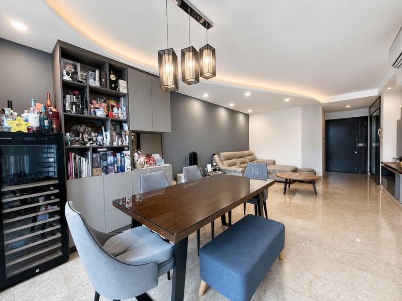 Changi Rise Condo, 16 Simei Rise, 3 Bedrooms, 1,130 sqft, Condominium For Sale, by Tricia Ong, 500201513 - Living Room - PropertyGuru.com.sg