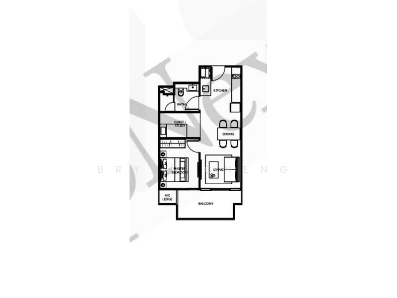 The Quinn, 13 Bartley Road, 2 Bedrooms, 570 sqft, Apartment For Rent, by Bryan Cheng, 500201523 - PropertyGuru.com.sg