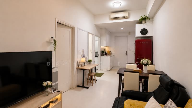 The Quinn, 13 Bartley Road, 2 Bedrooms, 570 sqft, Apartment For Rent, by Bryan Cheng, 500201523 - Living Room - PropertyGuru.com.sg