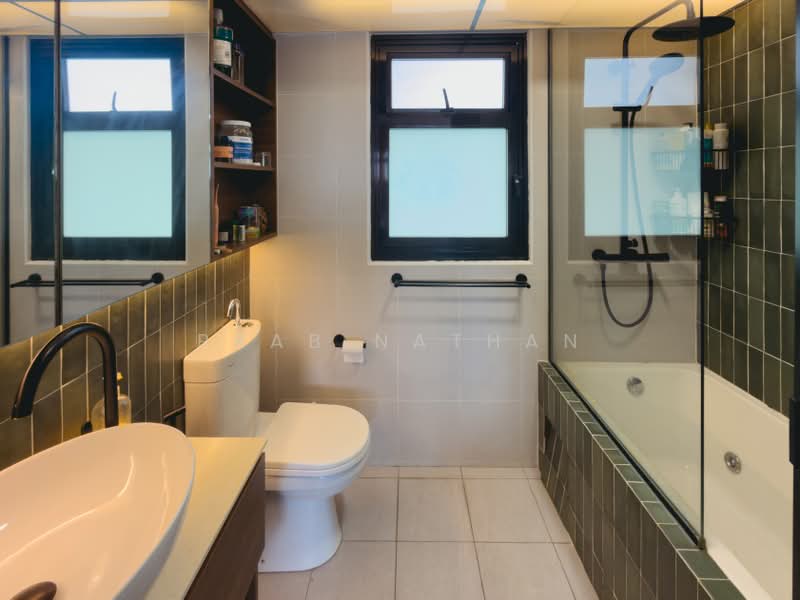 112B Alkaff Crescent, 112B Alkaff Crescent, 3 Bedrooms, 1,001 sqft, HDB Flat For Sale, by Prab Nathan, 500201525 - Bathroom - PropertyGuru.com.sg