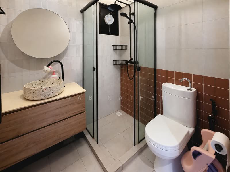 112B Alkaff Crescent, 112B Alkaff Crescent, 3 Bedrooms, 1,001 sqft, HDB Flat For Sale, by Prab Nathan, 500201525 - Bathroom - PropertyGuru.com.sg