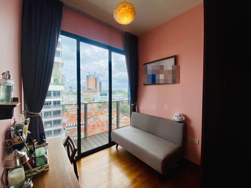 Spottiswoode 18, 18 Spottiswoode Park Road, 2 Bedrooms, 656 sqft, Condominium For Sale, by Angie Lua, 500201537 - Balcony - PropertyGuru.com.sg