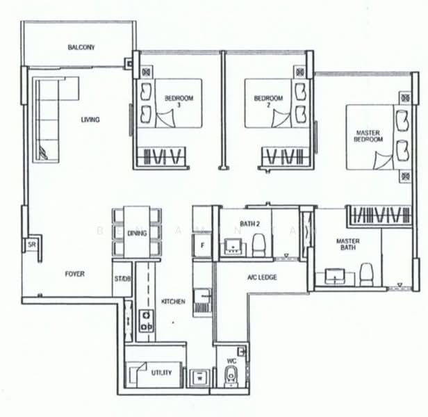 Esparina Residences, 123 Compassvale Bow, 3 Bedrooms, 1,001 sqft, Executive Condominium For Rent, by Benjamin Tan, 500201573 - PropertyGuru.com.sg