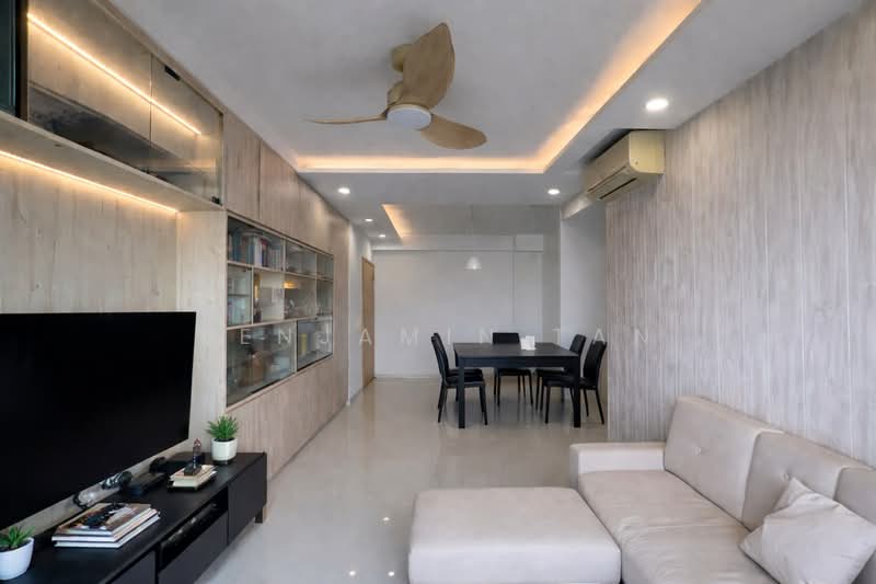 Esparina Residences, 123 Compassvale Bow, 3 Bedrooms, 1,001 sqft, Executive Condominium For Rent, by Benjamin Tan, 500201573 - Living Room - PropertyGuru.com.sg