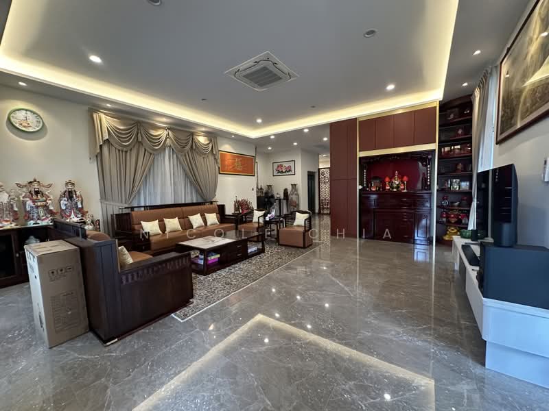 Kembangan estate, Lorong Marican, Lorong Melayu, Lor Mydin, Kembagan estate, 8 Bedrooms, 7,789 sqft, Semi-Detached House For Sale, by Nicole Chia, 500201577 - Living Room - PropertyGuru.com.sg