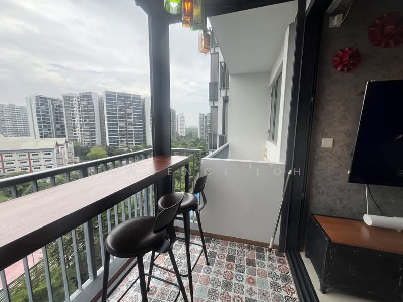 Kingsford Waterbay, 68 Upper Serangoon View, 1 Bedroom, 484 sqft, Condominium For Sale, by Lawrence Loh, 500201585 - Balcony - PropertyGuru.com.sg