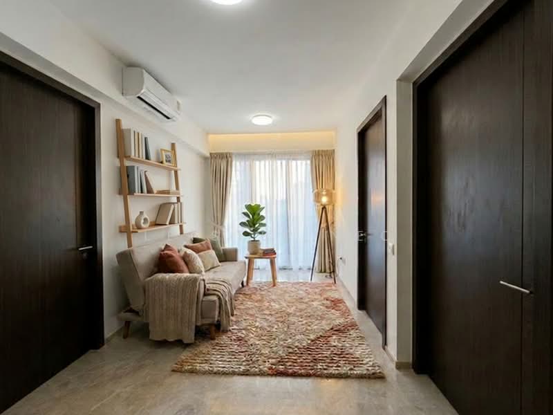 Forett at Bukit Timah, 34 Toh Tuck Road, 2 Bedrooms, 603 sqft, Condominium For Rent, by Leister Neo, 500201589 - Living Room - PropertyGuru.com.sg