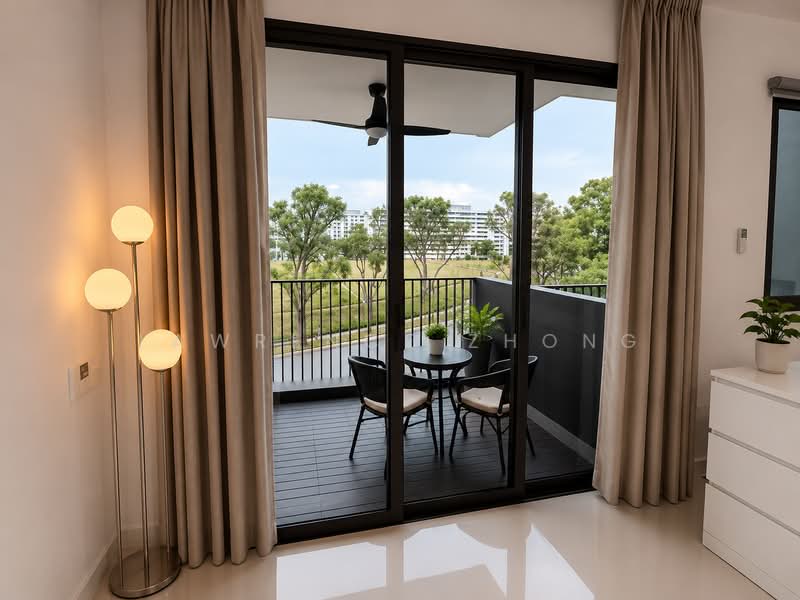 Treasure at Tampines, 11 Tampines Lane, 1 Bedroom, 463 sqft, Condominium For Sale, by Lawrence Zhong, 500201612 - Balcony - PropertyGuru.com.sg
