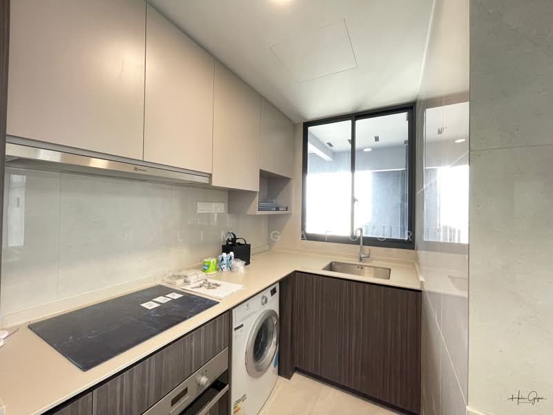 The Garden Residences, 1 Serangoon North View, 3 Bedrooms, 1,033 sqft, Condominium For Rent, by Halim Gafoor, 500201622 - Kitchen - PropertyGuru.com.sg
