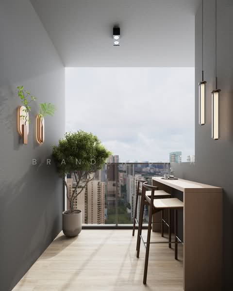 River Green, 11 River Valley Road, 3 Bedrooms, 872 sqft, Condominium For Sale, by Brandon Chia, 500201636 - Balcony - PropertyGuru.com.sg