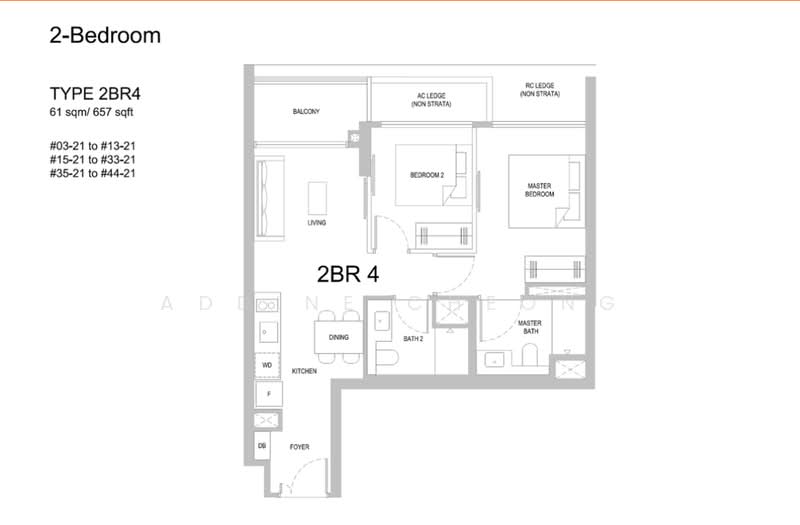One Marina Gardens, 3 Marina Gardens Lane, 2 Bedrooms, 646 sqft, Apartment For Sale, by Addine Cheong, 500201656 - PropertyGuru.com.sg