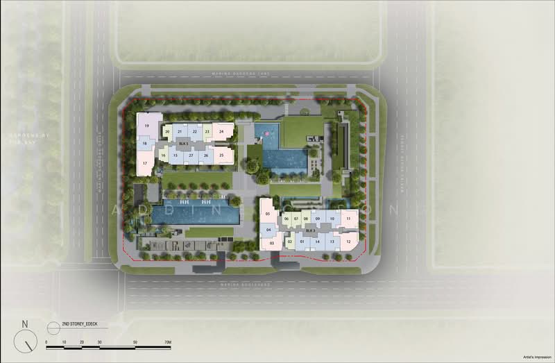 One Marina Gardens, 3 Marina Gardens Lane, 2 Bedrooms, 646 sqft, Apartment For Sale, by Addine Cheong, 500201656 - Exterior - PropertyGuru.com.sg