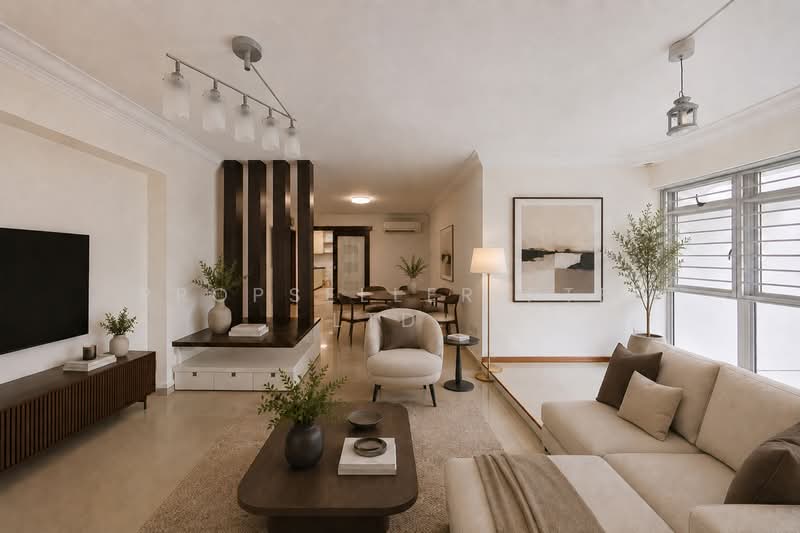 128D Punggol Field Walk, 128D Punggol Field Walk, 3 Bedrooms, 1,184 sqft, HDB Flat For Sale, by Khai Yuen Hong, 500201709 - Living Room - PropertyGuru.com.sg