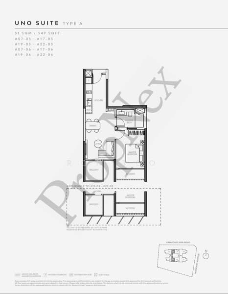 The Atelier, 2 Makeway Avenue, 1 Bedroom, 549 sqft, Condominium For Sale, by Ron Teo, 500201716 - PropertyGuru.com.sg