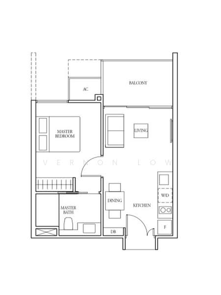 Bartley Ridge, 44 Mount Vernon Road, 1 Bedroom, 463 sqft, Condominium For Sale, by Vernon Low, 500201812 - PropertyGuru.com.sg