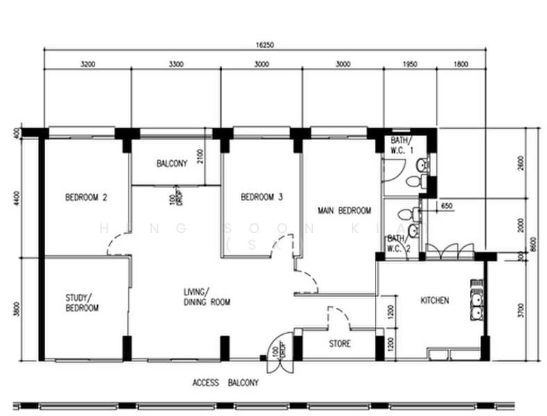 305 Tampines Street 32, 305 Tampines Street 32, 4 Bedrooms, 1,345 sqft, HDB Flat For Sale, by Heng Soon Kiat (SK), 500201813 - PropertyGuru.com.sg