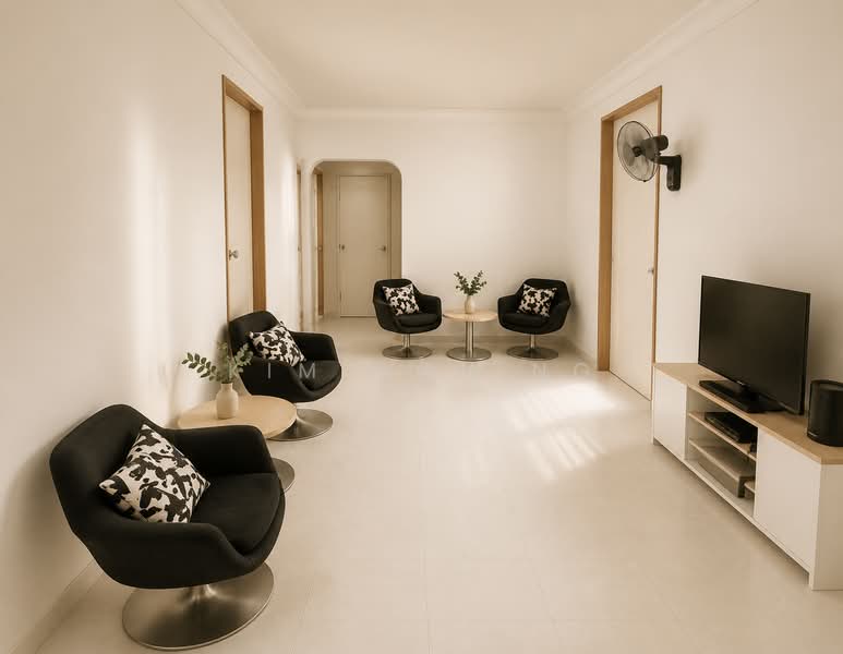 911 Jurong West Street 91, 911 Jurong West Street 91, 4 Bedrooms, 1,313 sqft, HDB Flat For Sale, by Kim Wah Ng, 500201842 - Living Room - PropertyGuru.com.sg