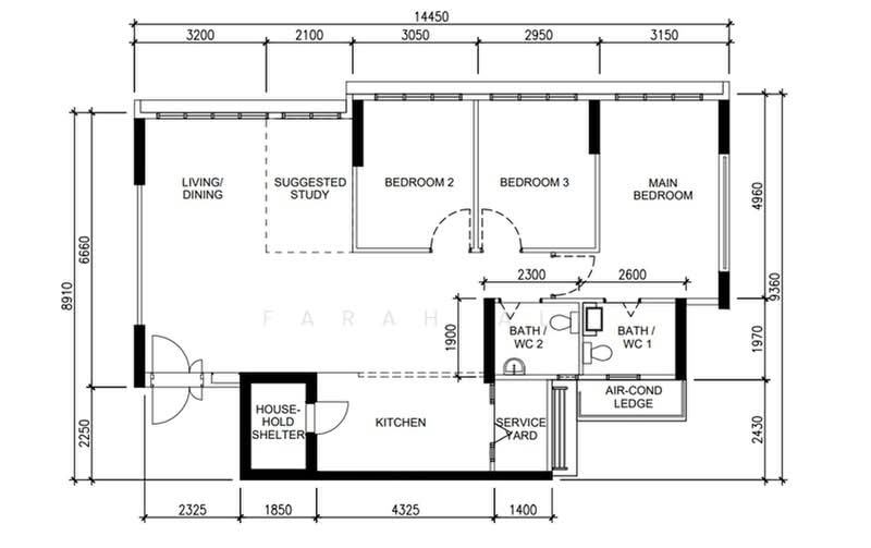 458A Sengkang West Road, 458A Sengkang West Road, 3 Bedrooms, 1,216 sqft, HDB Flat For Sale, by Farah Ali, 500201845 - PropertyGuru.com.sg