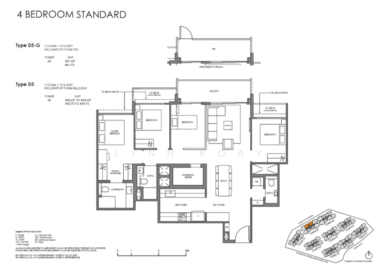 Faber Residence, 68 Faber Walk, 4 Bedrooms, 1,216 sqft, Condominium For Sale, by Lynn Koay, 500201873 - PropertyGuru.com.sg