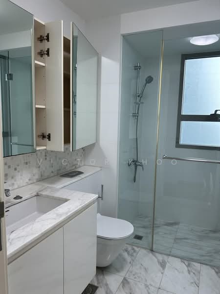 The Minton, 4A Hougang Street 11, 3 Bedrooms, 1,292 sqft, Condominium For Rent, by Victor Khoo, 500201895 - Bathroom - PropertyGuru.com.sg