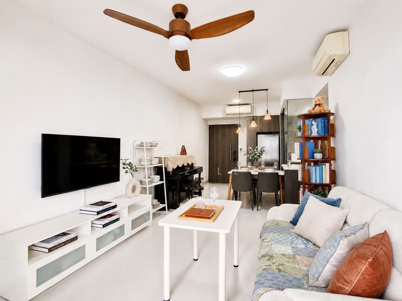 North Park Residences, 19 Yishun Central 1, Sembawang / Yishun, 2 Bedrooms, 700 sqft, Condominium For Sale, by Luiz Lee, 500201901 - Living Room - PropertyGuru.com.sg