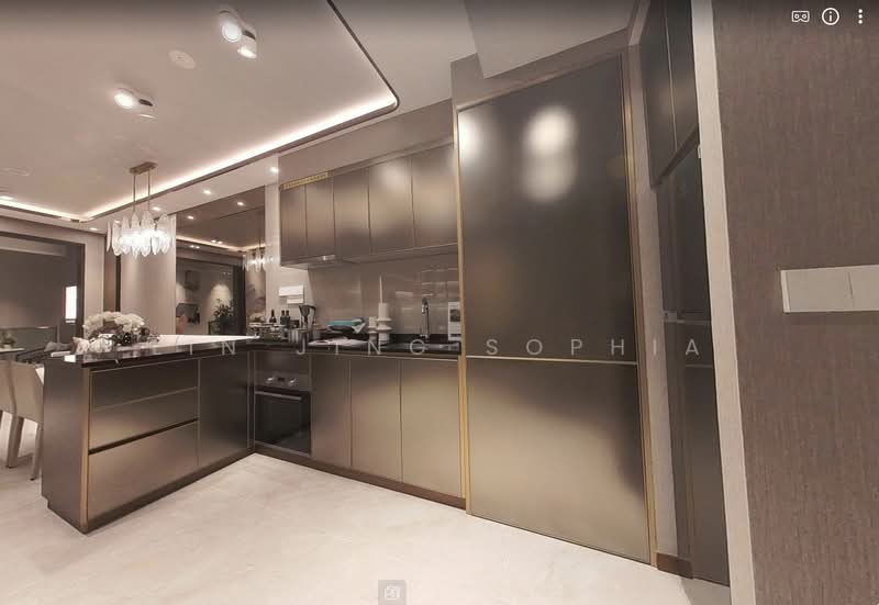 Chuan Park, 244 Lorong Chuan, 2 Bedrooms, 743 sqft, Condominium For Sale, by Lin Jing Sophia, 500201945 - Kitchen - PropertyGuru.com.sg