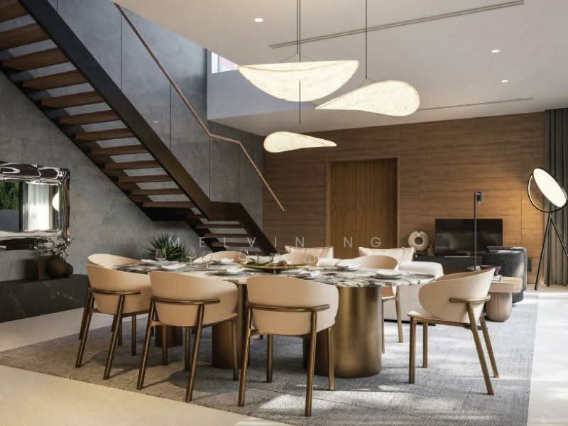 ⭐Renowned Landed Developer & Architect✅D15 - Brand New $8.xxM FREEHOLD Semi-D, Pool & Lift | 5 Rooms ensuite | 2 Cars, East Coast / Marine Parade, 6 Bedrooms, 6,175 sqft, Semi-Detached House For Sale, by Melvin Ng, 500202037 - Dining Room - PropertyGuru.com.sg
