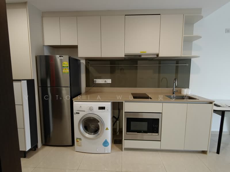 The Gazania, 5 How Sun Drive, 1 Bedroom, 441 sqft, Condominium For Rent, by Victoria Wu (吴梦倩), 500202043 - Kitchen - PropertyGuru.com.sg