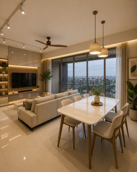 Bartley Residences, 6 Lorong How Sun, 3 Bedrooms, 1,636 sqft, Condominium For Sale, by Desmond Lian, 500202098 - Living Room (Proposed) - PropertyGuru.com.sg