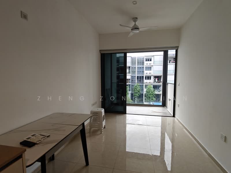 The Gazania, 5 How Sun Drive, 1 Bedroom, 441 sqft, Condominium For Rent, by Zheng Zong Jian, 500202115 - Living Room - PropertyGuru.com.sg