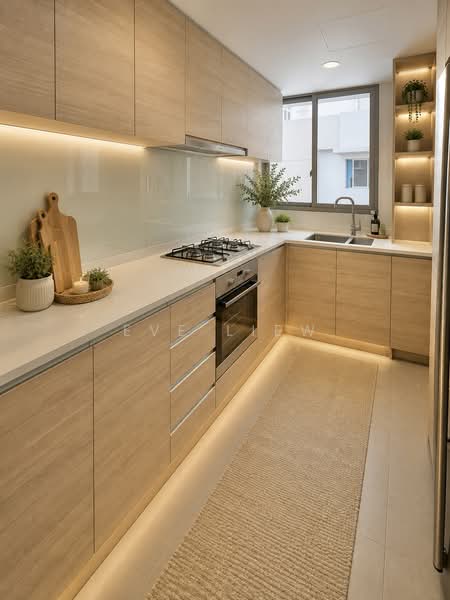 Bartley Residences, 3 Lorong How Sun, 4 Bedrooms, 1,636 sqft, Condominium For Sale, by Eve Liew, 500202140 - Kitchen - PropertyGuru.com.sg