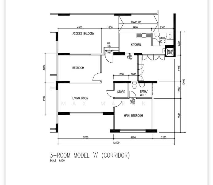 639 Rowell Road, 639 Rowell Road, 2 Bedrooms, 796 sqft, HDB Flat For Sale, by Max Maran, 500202144 - PropertyGuru.com.sg
