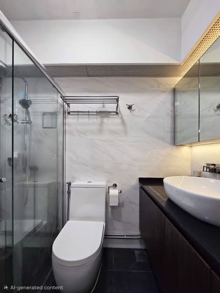 611 Bukit Panjang Ring Road, 611 Bukit Panjang Ring Road, 3 Bedrooms, 1,195 sqft, HDB Flat For Sale, by Jen James (邱瑞蓁), 500202180 - Bathroom - PropertyGuru.com.sg