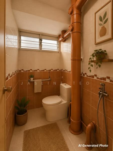 105 Bedok North Avenue 4, 105 Bedok North Avenue 4, 2 Bedrooms, 721 sqft, HDB Flat For Sale, by Jasline Teo, 500202198 - Bathroom - PropertyGuru.com.sg