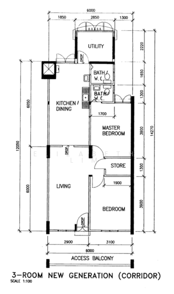 301 Ang Mo Kio Avenue 3, 301 Ang Mo Kio Avenue 3, 2 Bedrooms, 786 sqft, HDB Flat For Sale, by Elizabeth Lim, 500202199 - PropertyGuru.com.sg