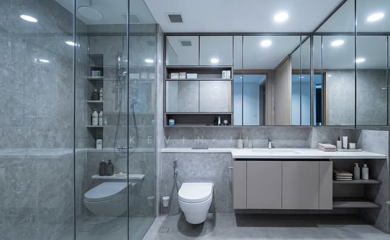 The Tapestry, 51 Tampines Street 86, 1 Bedroom, 474 sqft, Condominium For Rent, by Kevin Li, 500202204 - Bathroom - PropertyGuru.com.sg