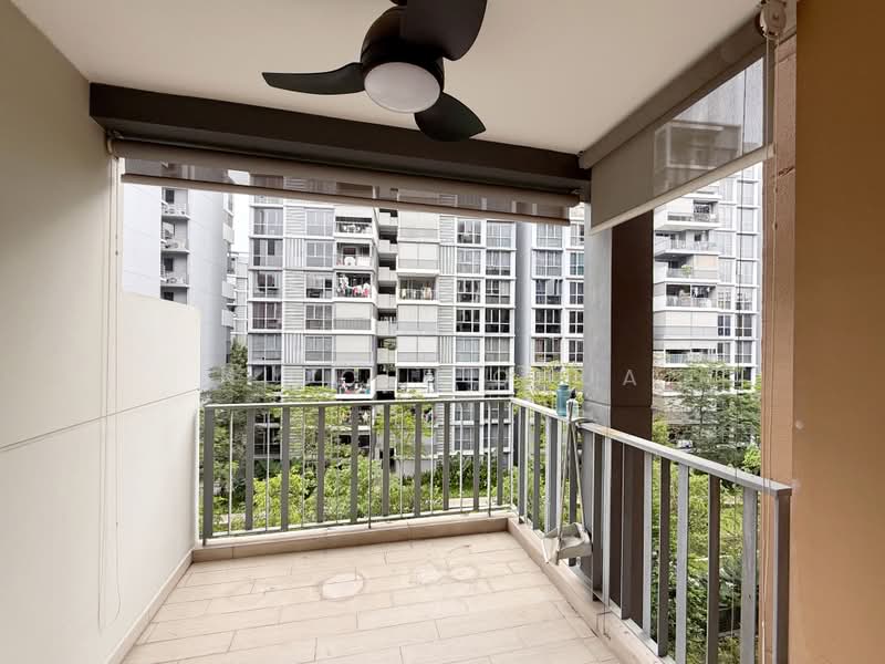 The Brownstone, 160 Canberra Drive, 3 Bedrooms, 915 sqft, Executive Condominium For Rent, by Nicole Chua, 500202233 - Balcony - PropertyGuru.com.sg