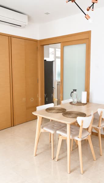 Edelweiss Park Condo, 86 Flora Road, 3 Bedrooms, 1,055 sqft, Condominium For Rent, by Lynn  Hope Tan, 500202244 - Dining Room - PropertyGuru.com.sg
