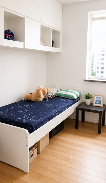 Edelweiss Park Condo, 86 Flora Road, 3 Bedrooms, 1,055 sqft, Condominium For Rent, by Lynn  Hope Tan, 500202244 - Bedroom - PropertyGuru.com.sg