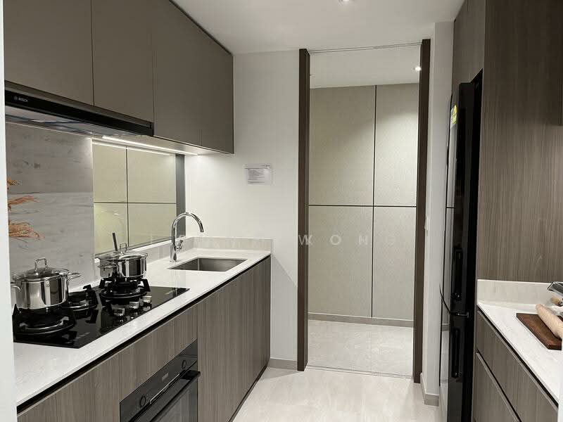 Hillock Green, 26 Lentor Central, 1 Bedroom, 689 sqft, Condominium For Sale, by Gary Koh, 500202264 - Kitchen - PropertyGuru.com.sg