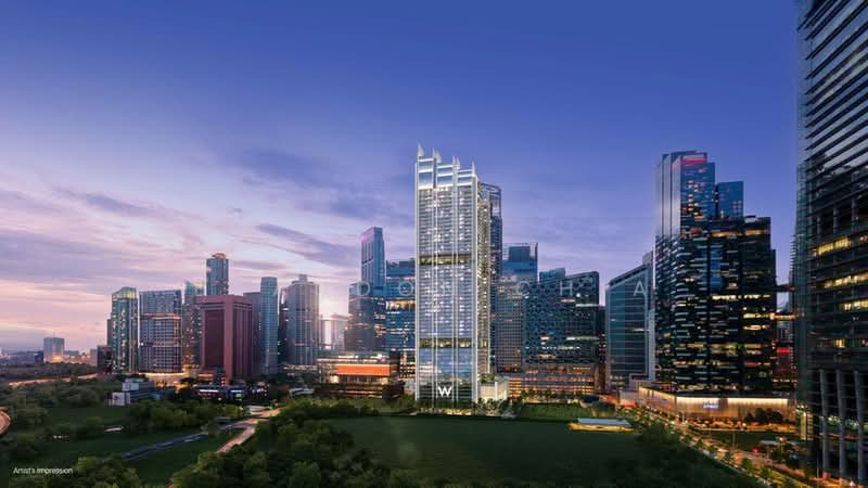W Residences Marina View - Singapore, 22 Marina View, 2 Bedrooms, 710 sqft, Condominium For Sale, by Brandon Chia, 500202270 - Exterior - PropertyGuru.com.sg