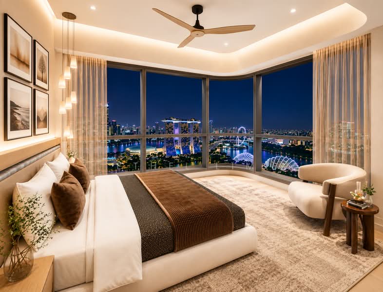 One Marina Gardens, 3 Marina Gardens Lane, 2 Bedrooms, 657 sqft, Apartment For Sale, by Ethel Lim, 500202272 - Bedroom - PropertyGuru.com.sg